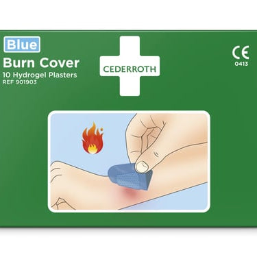 Cederroth Brandsår Plaster Blå Hydrogel - 1