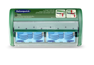 Salvequick Plasterdispenser Blue Sporbar - 1