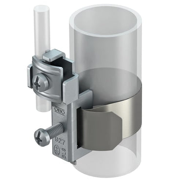 Jordingsspændebånd 3/8-4" A2 1.4301 - 1