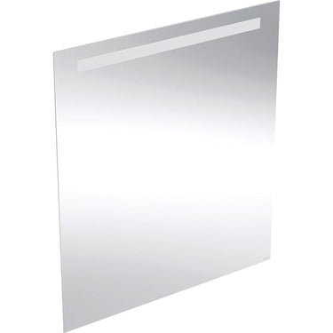 Geberit Option Basic Square spejl med lys 80 x 90 cm aluminium - 1