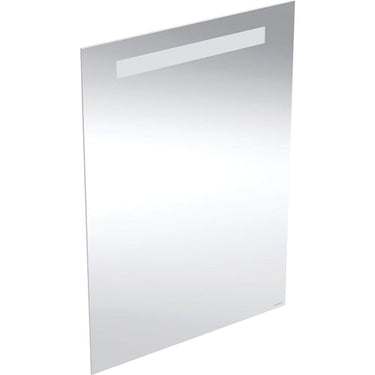 Geberit Option Basic Square spejl med lys 50 x 70 cm aluminium - 1