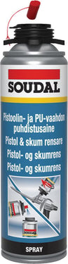 Soudal skumrens og cleaner til pistol 500 ml - 1
