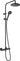 hansgrohe Vernis Blend Showerpipe 200 med termostat mat sort - 2