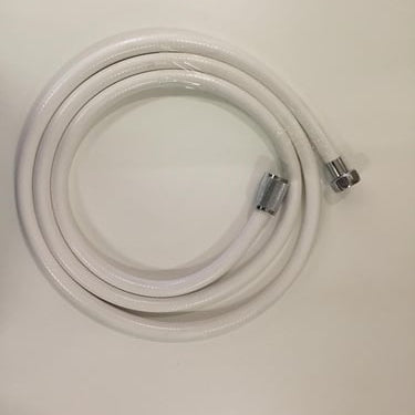 Bruserslange 2000 mm hvid - 1