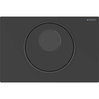 Geberit Sigma10 betjeningsplade duo batteridrift auto/berøringsfri/manuel sort - 1