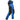 Snickers stretch arbejdsbukser i slim fit m. hylsterlommer 6241 blå/sort str. 46 - 3
