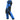 Snickers stretch arbejdsbukser i slim fit m. hylsterlommer 6241 blå/sort str. 46 - 4