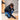 Snickers stretch arbejdsbukser i slim fit m. hylsterlommer 6241 blå/sort str. 44 - 6