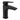 LAUFEN LAURIN håndvaskarmatur 106 mm matsort - 1