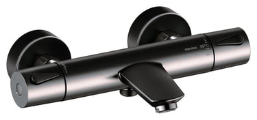 Damixa Silhouet kar/brus termostatarmatur bør Graphite Grey PVD - 1