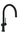 hansgrohe Talis M54 køkkenarmatur 220 1jet mat sort - 1