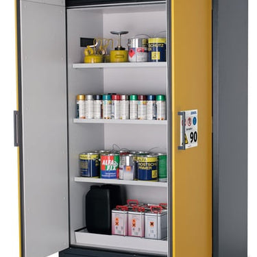 Brandsikkert skab Select W-123 3 hylder - 1