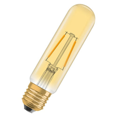 LEDVANCE Vintage 1906 LED tubular guld filament 200lm 2,5W/820 (20W) E27 - 1