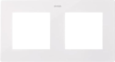 Simon 24 Harmonie ramme 2 modul hvid - 1