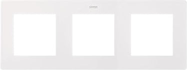Simon 24 Harmonie ramme 3 modul hvid - 1