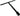 Universal Tee nøgle 16 mm hul sort - 1