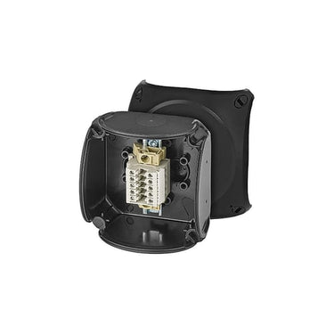 Hensel ATEX dåse med rækkeklemmer sort 93x93mm 0.5-4 mm² - 1