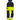 Fristads Flamestat Hi-Vis overalls kl.2 1075 Gul/Marine str C62 - 1