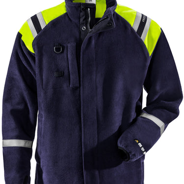 Fristads Flamestat fleece jakke 4073 Mørk Marine str XL - 1