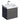Geberit XENO² vaskeskab 580x530x462mm m/2skuffer scultura-grå spånplade melamin - 1