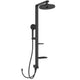 Ideal Standard Alu+ brusesystem Ø260 mm Silk Black - 1