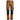 Snickers stretch arbejdsbukser i slim fit m. hylsterlommer 6241 brun/sort str. 54 - 1