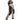 Snickers stretch arbejdsbukser i slim fit m. hylsterlommer 6241 khaki/sort str. 54 - 4