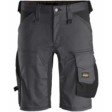 Snickers AllroundWork stretch shorts 6143 koksgrå/sort str 54 - 1