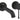 GROHE Essence håndvaskarmatur 183 mm vægmont. Phantom black - 1