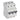 RX³ MCB automatsikring C50 3pol 3M 6000A - 1