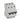 RX³ MCB automatsikring C10 3pol 3M 6000A - 1
