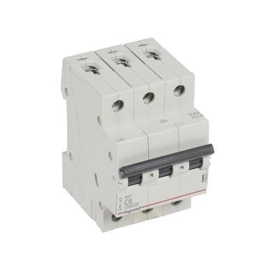 RX³ MCB automatsikring C6 3pol 3M 6000A - 1