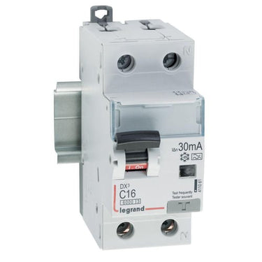 DX³ RCBO kombiafbryder C16 1pol+N 30mA type-A 2M 6000/6KA - 1