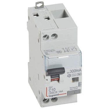 DX³ RCBO kombiafbryder C10 1pol+N 300mA type-F 2M 6000/6KA - 1