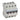 TX³ MCB automatsikring C40 4pol 4M 6000/6KA - 1