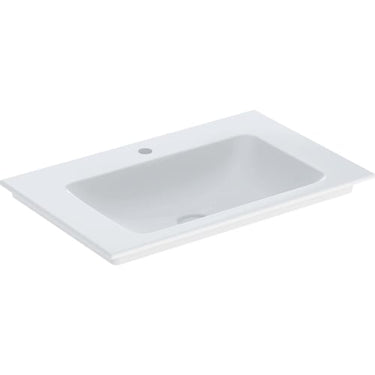 Geberit ONE håndvask 75 x 48 cm m/hanehul hvid/KeraTect - 1