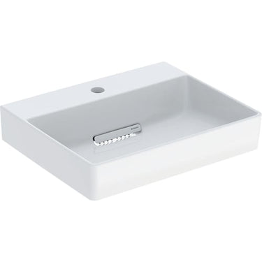 Geberit ONE håndvask 50 x 41 cm m/hanehul hvid/KeraTect blank hvid - 1