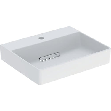 Geberit ONE håndvask 50 x 41 cm m/hanehul hvid mat blank hvid - 1