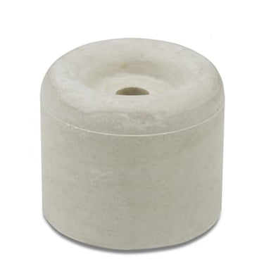 Dørstopper hvid 25x25mm gummi - 1