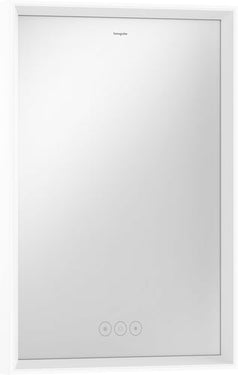 hansgrohe Xarita E Spejl med LED-lys 500/50 kapacitiv berøringssensor mat hvid - 1