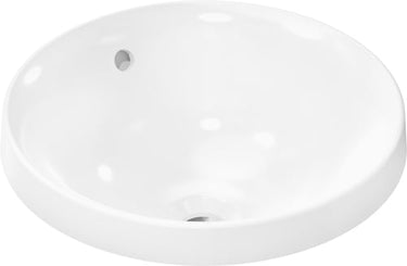 hansgrohe Xuniva S nedfældet håndvask 400/400 u/hh m/overløb hvid - 1