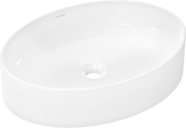 hansgrohe Xuniva D Bowlevask 550/400 u/hh og overløb hvid - 1