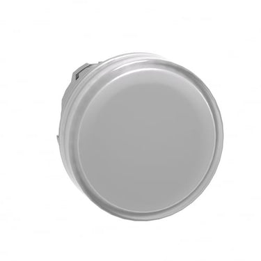 Harmony signallampehoved for LED med linse i hvid farve - 1