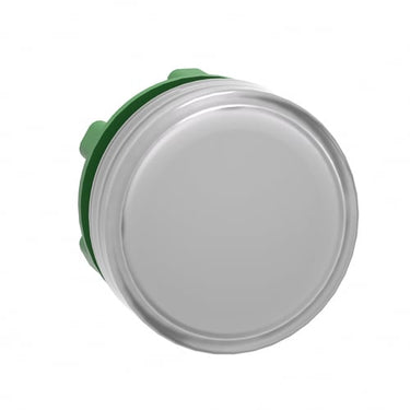 Harmony signallampehoved i plast for LED med linse i hvid farve - 1