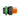 Harmony drejegreb i plast for LED med 2 faste positioner i orange farve - 5
