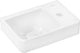 hansgrohe Xelu Q håndvask m/hylde højre 36x25cm m/hh u/overløb SmartClean - 1