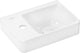 hansgrohe Xelu Q håndvask m/hylde venstre 36x25cm m/hh u/overløb SmartClean - 1