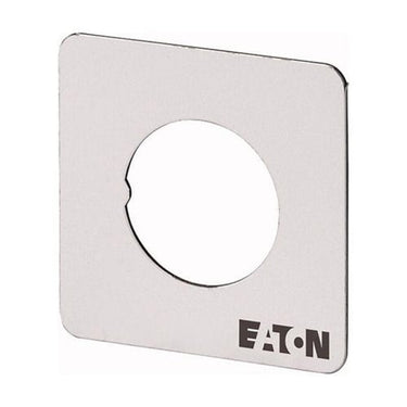 Front label for brug med T0 T3 P1 45 x 45 (størrelse 48 x 48) mm blank kan blive indgraveret FS-ALU980-T0 - 1