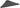 KRISS Athena hjørnebrusehylde 297x210x150mm m/forkant matsort lak rf stål - 1