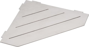 KRISS Athena hjørnebrusehylde 297x210x185mm u/forkant bør rf stål stål - 1